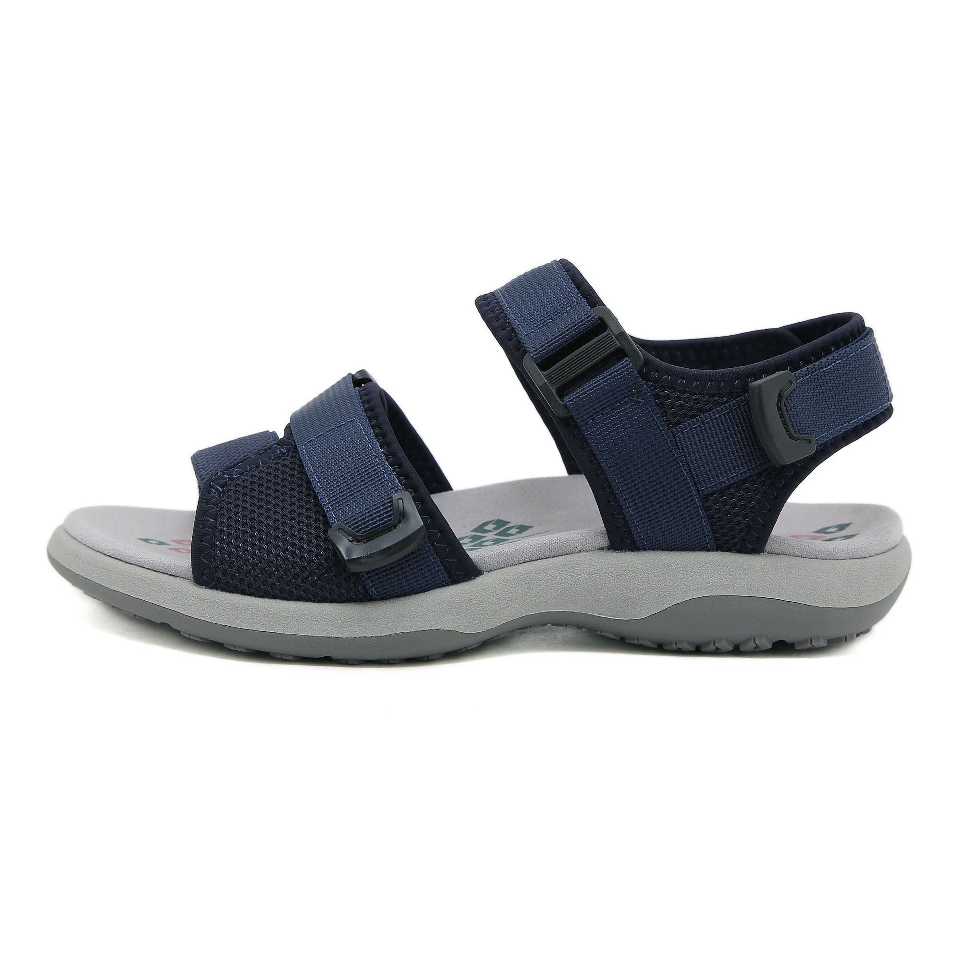 K6357-7 nuevas sandalias deportivas de comercio exterior 2024 tejidas Velcro zapatos de mujer de talla grande