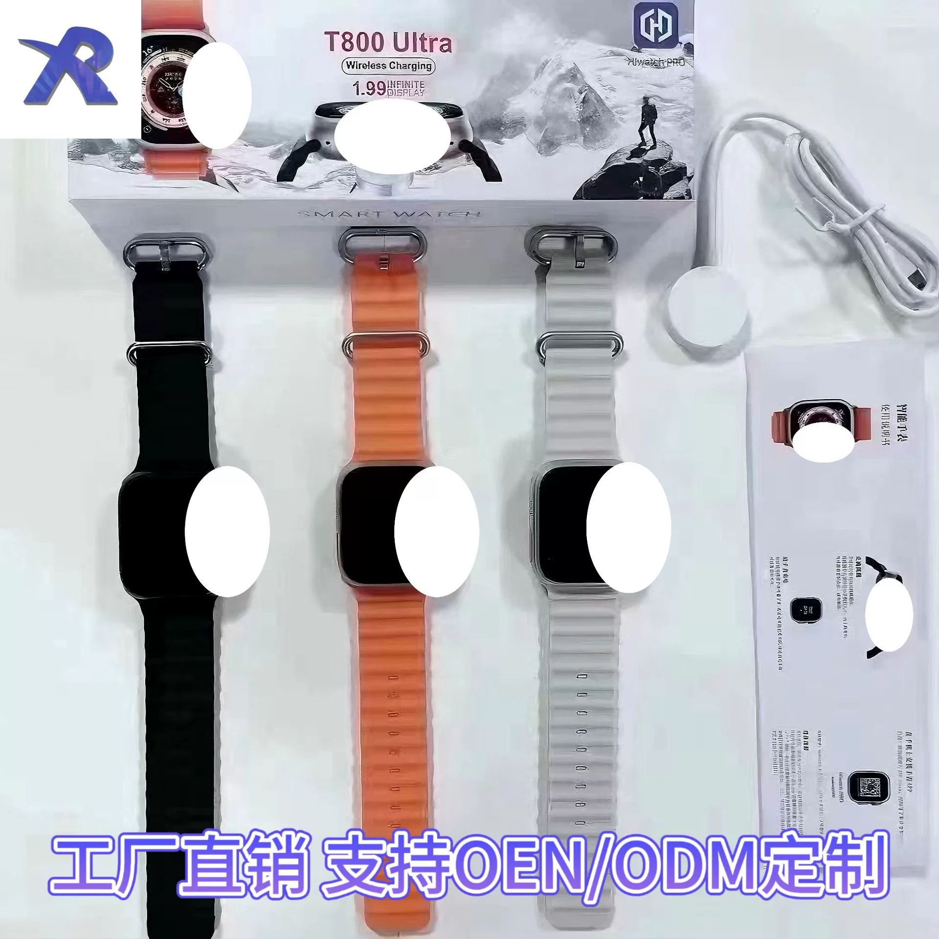 Умные часы T900ULTRA T800ULTRA новый кросс‑граница горячая распродажа можно Bluetooth звонок движение
