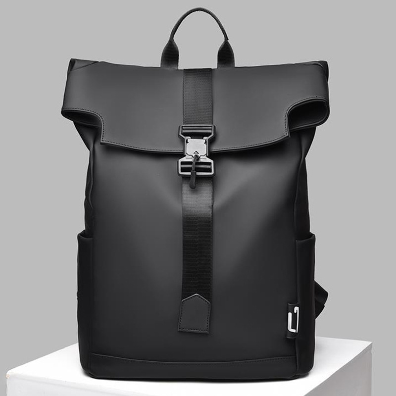 Nueva mochila impermeable para hombre 2024 marca de moda, mochila de moda funcional, estudiante de secundaria, mochila de viaje de gran capacidad