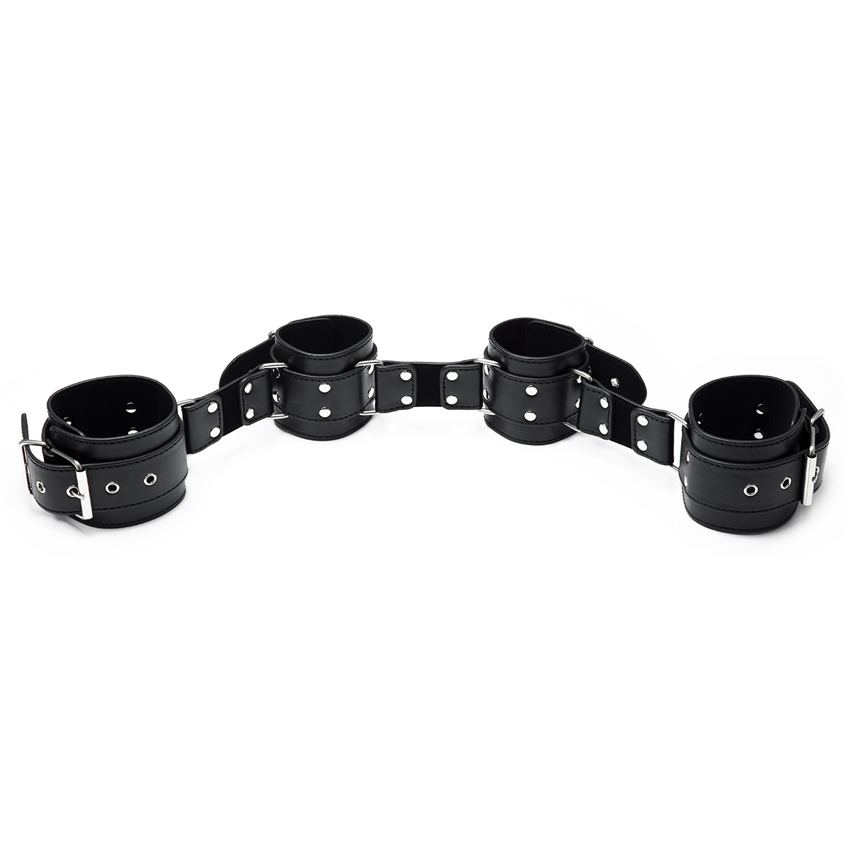 Venta al por mayor juguetes sexuales juguetes adultos esposas de cuero de cadera esposas de tobillo brazalete vinculante cinturón de cuero vinculante Juguetes