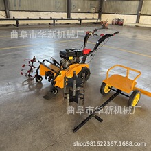 新型除草松土一体机 出口乘坐式旋地碎草机 四驱多功能除草机