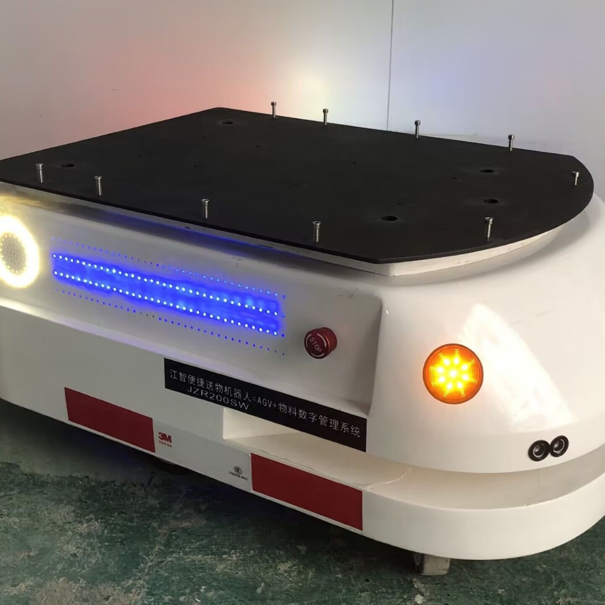 中小工厂物料流转机器人江智JZR200SW