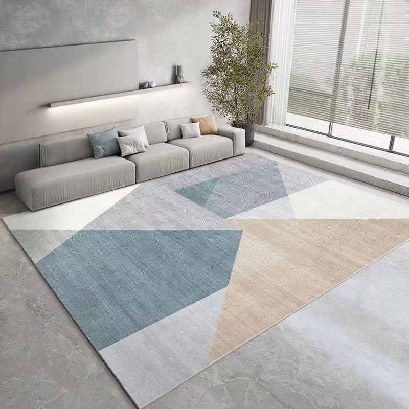 Italiano minimalista cristal terciopelo ins estilo sala de estar alfombra absorbente dormitorio cama manta sala de estar baño piso mat