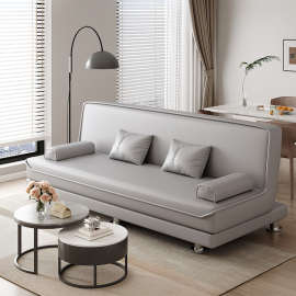 U4IZ科技布沙发双人2024新款折叠两用沙发床出租房小户型卧室布艺
