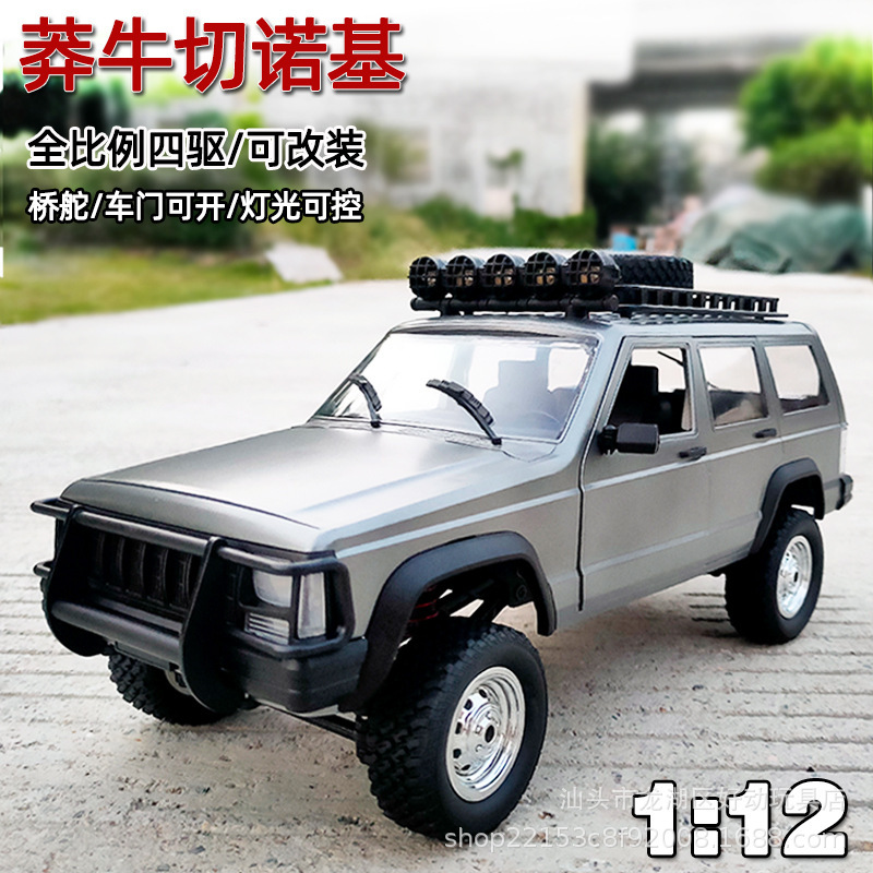 Cross-Border Mn-78 Remote Control Climbing Car 1:12 Cherokee Four-Wheel Drive Jeep Modified Rc Toy Model Car