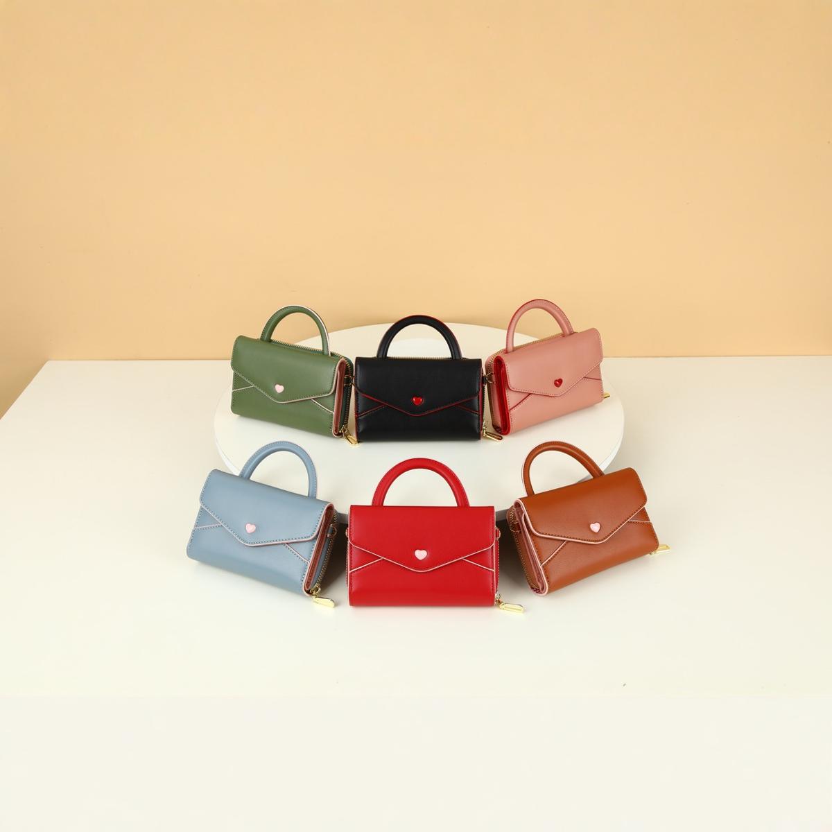 Νέα γυναικεία πτυσσόμενη τσάντα τηλεφώνου PU, τσάντα ταυτότητας πολλαπλών καρτών, μίνι τσάντα χειρός με έναν ώμο και σταυρωτή τσάντα μεγάλης χωρητικότητας_voghion.com