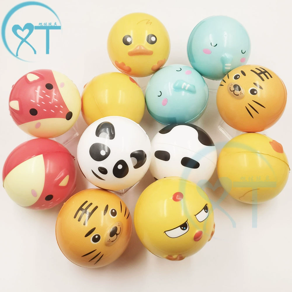 Трансграничные детские игрушки 63 мм в форме высокого пинбола милый эластичный шарик в форме животного из полиуретана декомпрессионный мяч игрушки Горячая Распродажа