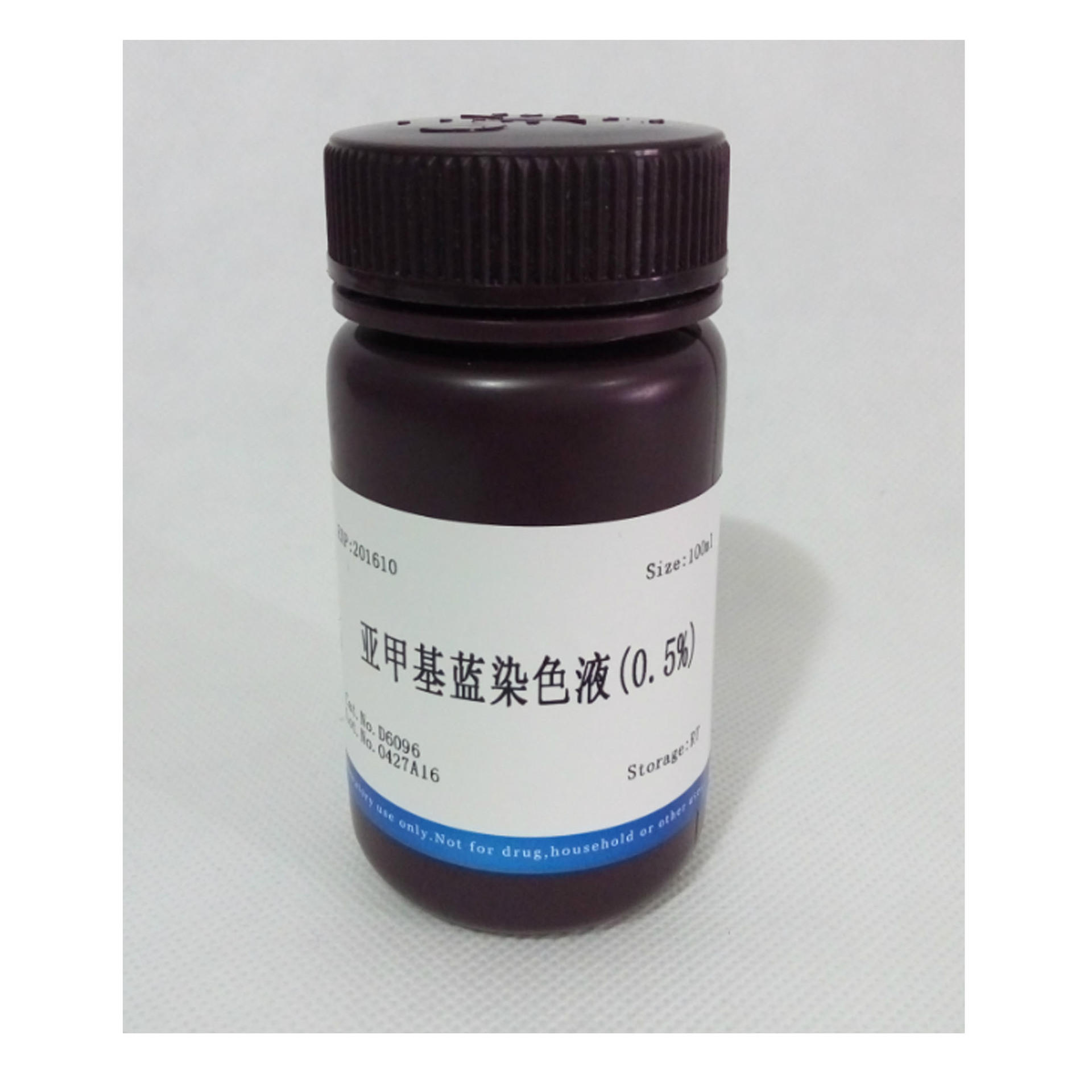 亚甲基蓝染色液(0.5%) NobleRyder D6096 100ml量大优惠 现货