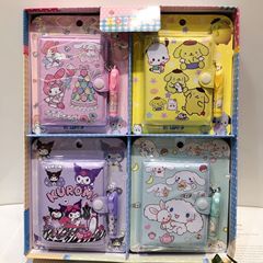 Cartoon Creative Sanrio Medium Notebook with Ballpoint Pen Set Cute Daily Handwritten Journal Notebook