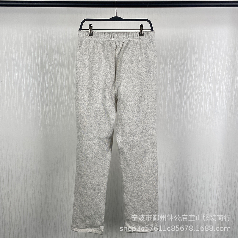 Pantalones de Pierna Recta 1977, Estampado de Terciopelo Flocado 1977, ESSENTIALS, Marca de Moda, Transfronterizo