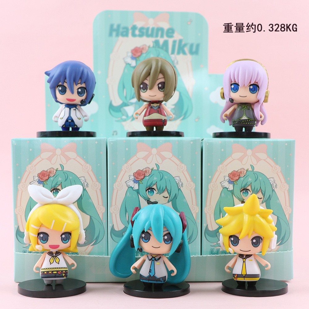 Serie de belleza de la serie Q 3 generación 4 generación 6 muñecas de la caja del automóvil de la serie de belleza de la serie Q mano al por mayor