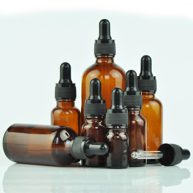 特価スポット茶色精油瓶茶色スポイト瓶ガラス分注スプレー瓶10ml 15ml 30ml 50ml|undefined