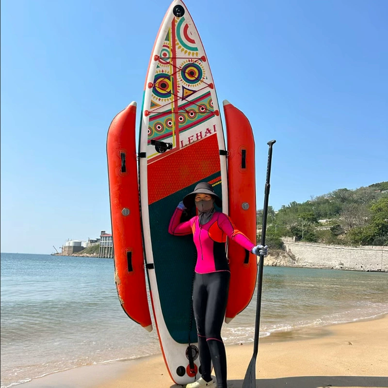 Надувная доска для падлбординга, надувная доска для рыбалки с защитой от опрокидывания, семейная надувная доска для падлбординга для нескольких человек