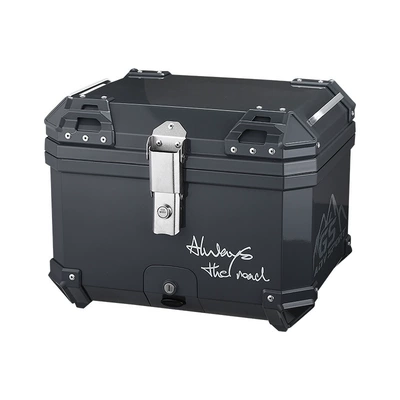 Victoria 150/300 Motorcycle Special Trunk Electric Vehicle Scooter Suitcase Large Non-Aluminum Alloy (Motorcycle trunk) - mt45-new-york-gray-23-backrest-lining