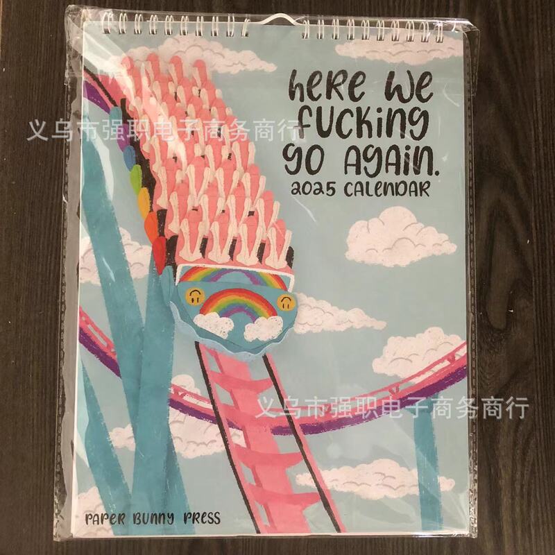 クロスボーダー HERE WE FUCKING GO AGAIN 2026 CALENDAR もう一度カレンダー|undefined