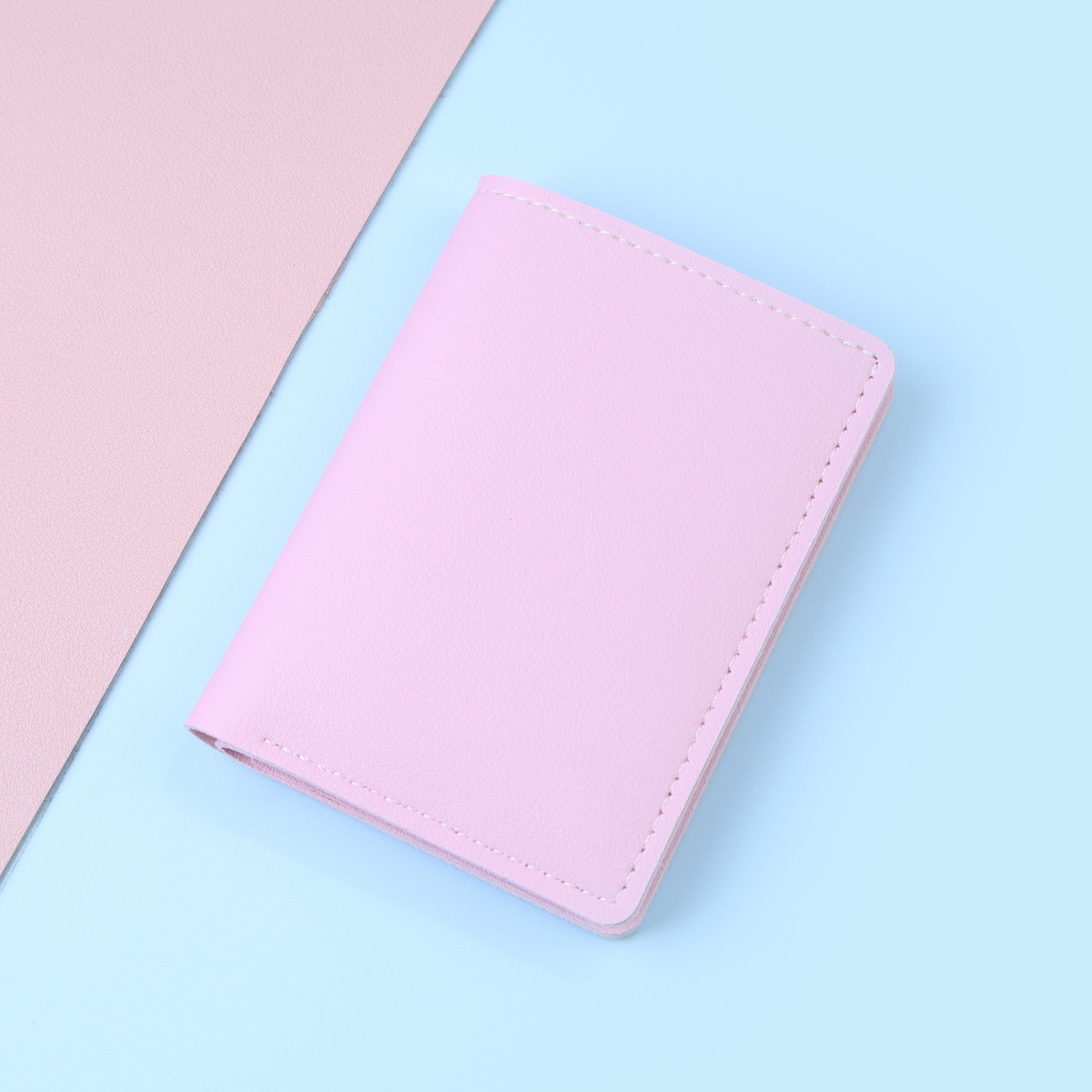 Mini bolso de tarjeta para mujer, billetera, dos en uno, clip de cuero pequeño para mujer, billetera vertical para mujer, cubierta de licencia de conducir simple para mujer