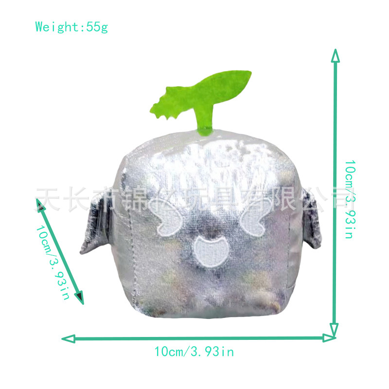 Nuevo producto transfronterizo Devil Fruit Toy bloxfruit juego periférico muñeco de peluche caja de muñecas en stock
