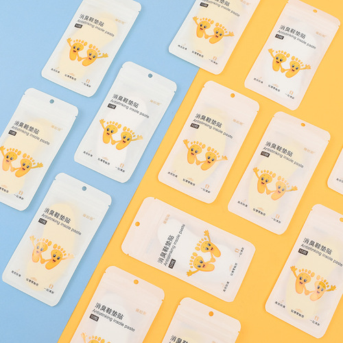Deodorizing shoe stickers, shoe deodorant, odor removal artifact, sneaker and leather shoe fragrance sterilization, deodorizing and sweat-absorbing insoles