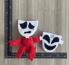 20cm80g seated face-changing clown