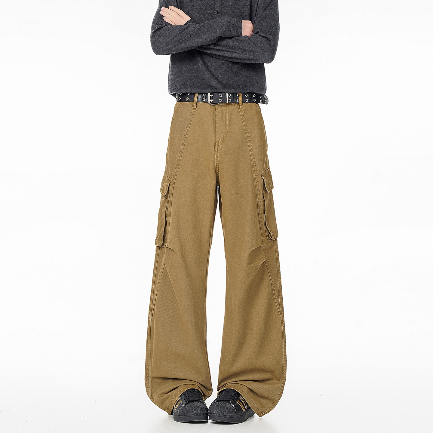 [High-quality, best-selling item online + fast-response supply chain] New Cleanfit Men's Solid Color Jeans