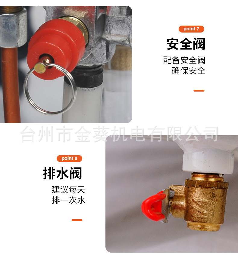Jinkui Air Compressor Dental 60L Oil-Free Silent Air Compressor for Home Use, Painting, 220V Dental Air Pump