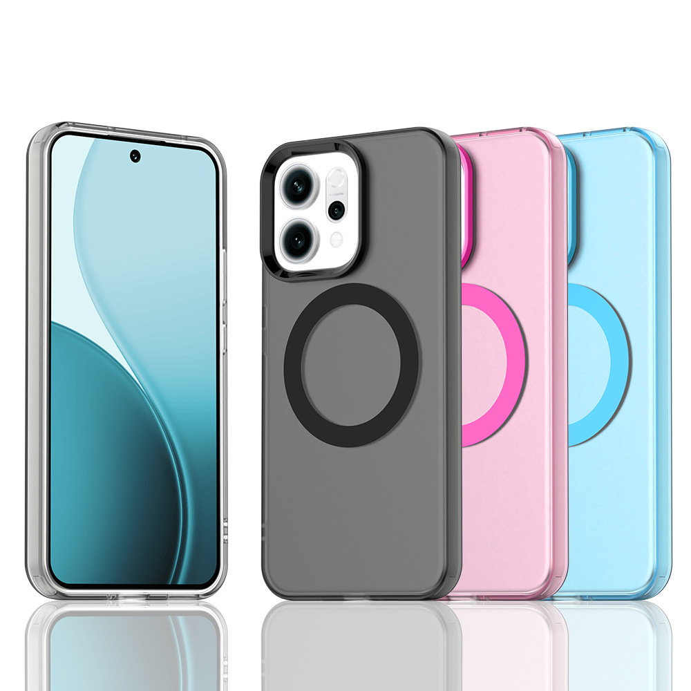 Funda Magnética Esmerilada para OPPO Reno 14 Pro/Reno 14F/K13 de TPU, Absorción Magnética y Anti-Caída image 6