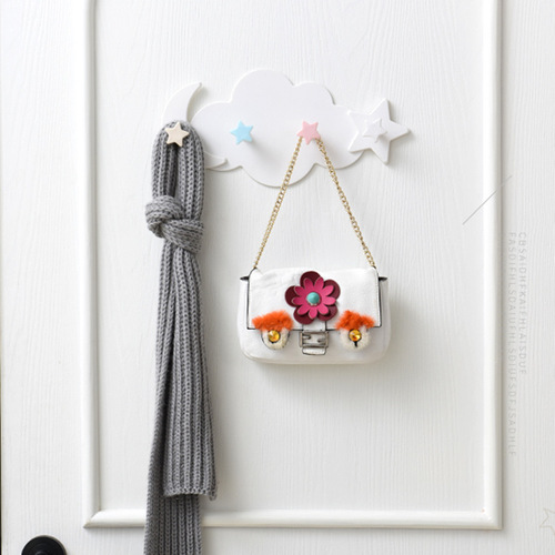 Xingyue Yunduo hook wall-mounted hole-free small object adhesive hook bathroom toilet door bag hat coat hook