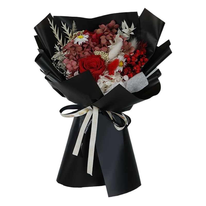 Naxi reina eterna flor ramo estrellado ola bola burbuja bola regalo al por mayor regalo del Día de San Valentín