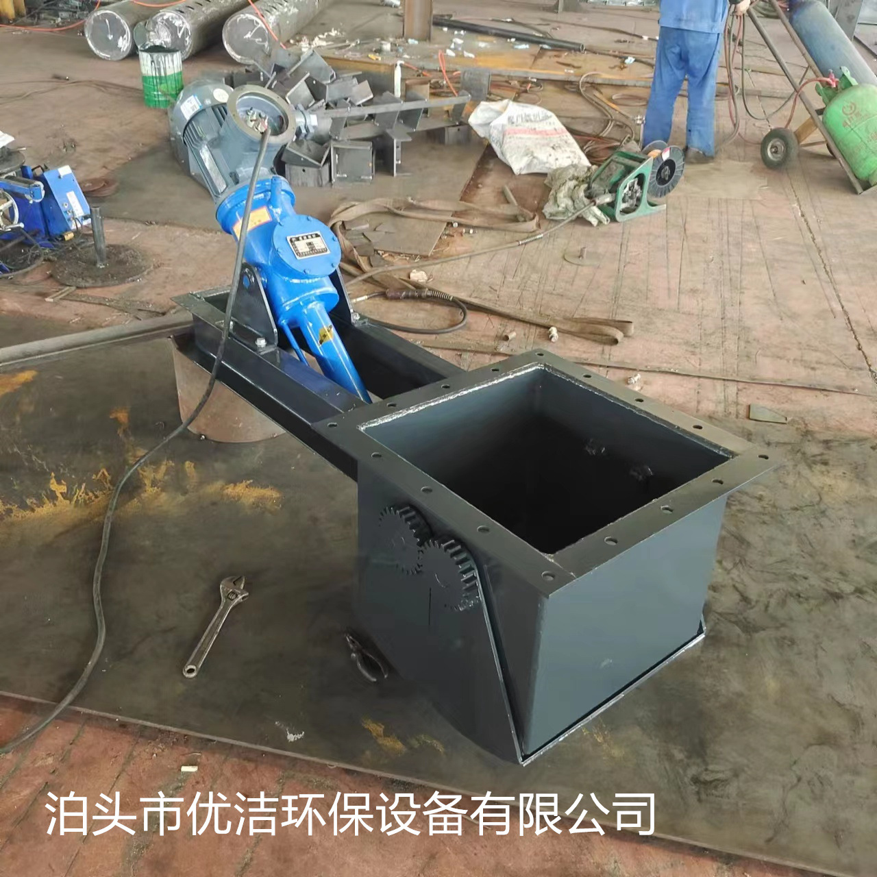 厂家供应鄂式阀电动液压插板阀放料阀手动不锈钢仓鄂式卸灰放料阀