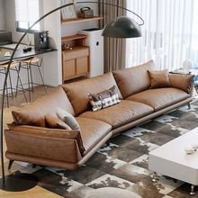 全套新款意式极简轻奢 沙发次客厅 现代简约直排大小户型