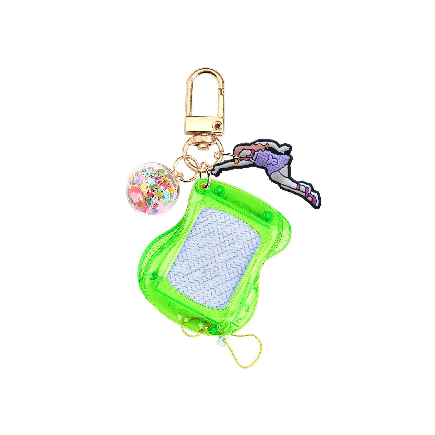 Keychain transfronterizo tablero de escritura magnético Xiyin creativo accesorios de dibujos animados tablero de dibujo tablero de escritura infantil puzzle infantil