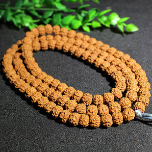 Factory wholesale Wen play small king kong bodhi bracelet original pile full of meat pattern 5 5 petal men and women 114 beads bracelet
