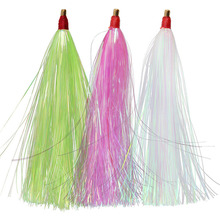 出口美国铜头亮丝鱼饵跨境海钓钓组渔具配件