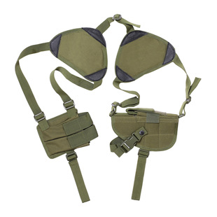Underarm Gun Holster Multi-Purpose Adjustable Soft Double Shoulder Tactical Portable Hidden Men's Fashion Armpit Clip Bag