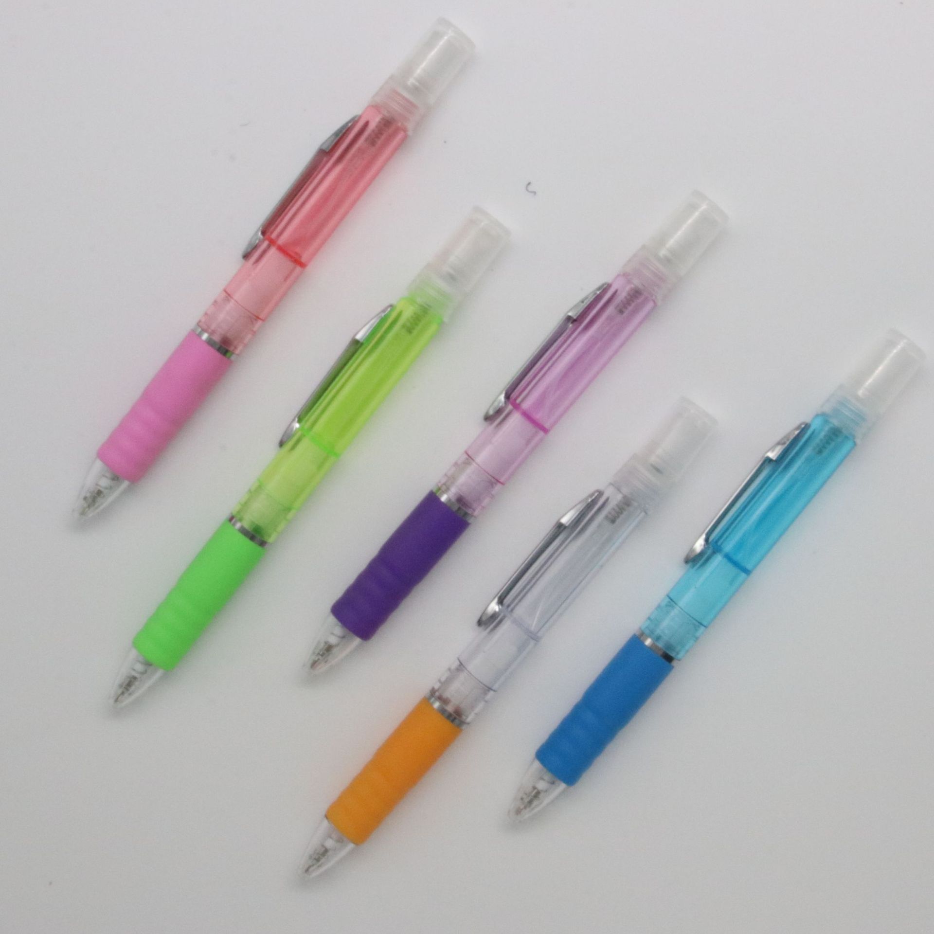 Pluma de aerosol de plástico de 5ml pluma de perfume de gran capacidad botella de perfume de botella de perfume Promoción de publicidad bolígrafo