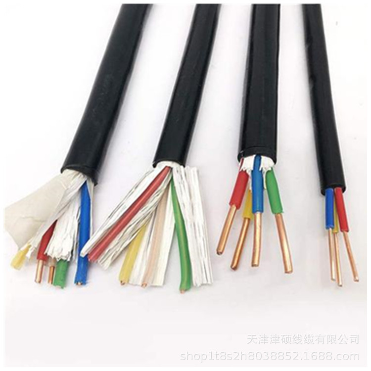 低压铜芯地埋铠装电力电缆 VV22 4X25mm² 0.6/1KV 每米单价