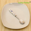 Design fruit spoon, dessert cream fork, Birthday gift