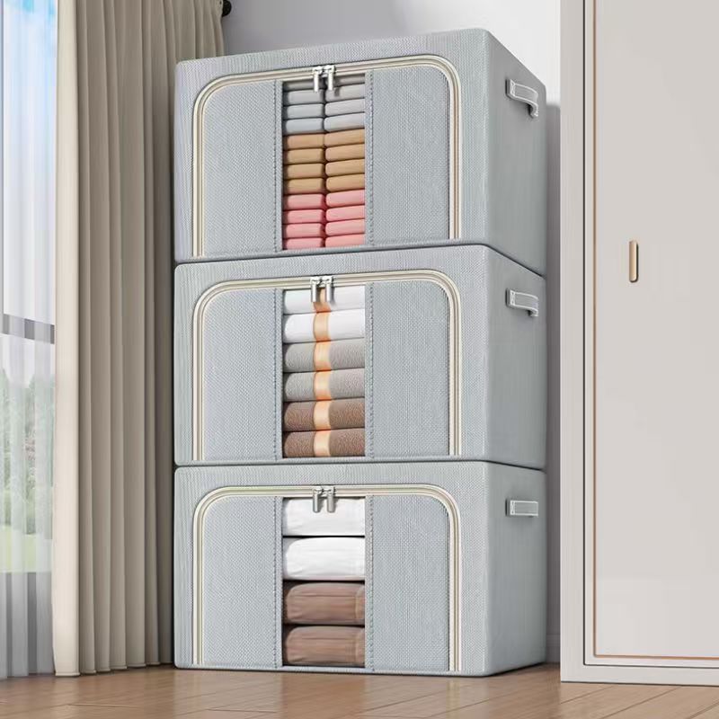 Clothing Storage Box for Home Use, Large Capacity for Storing down Quilts and Clothes, Seasonal Organizer