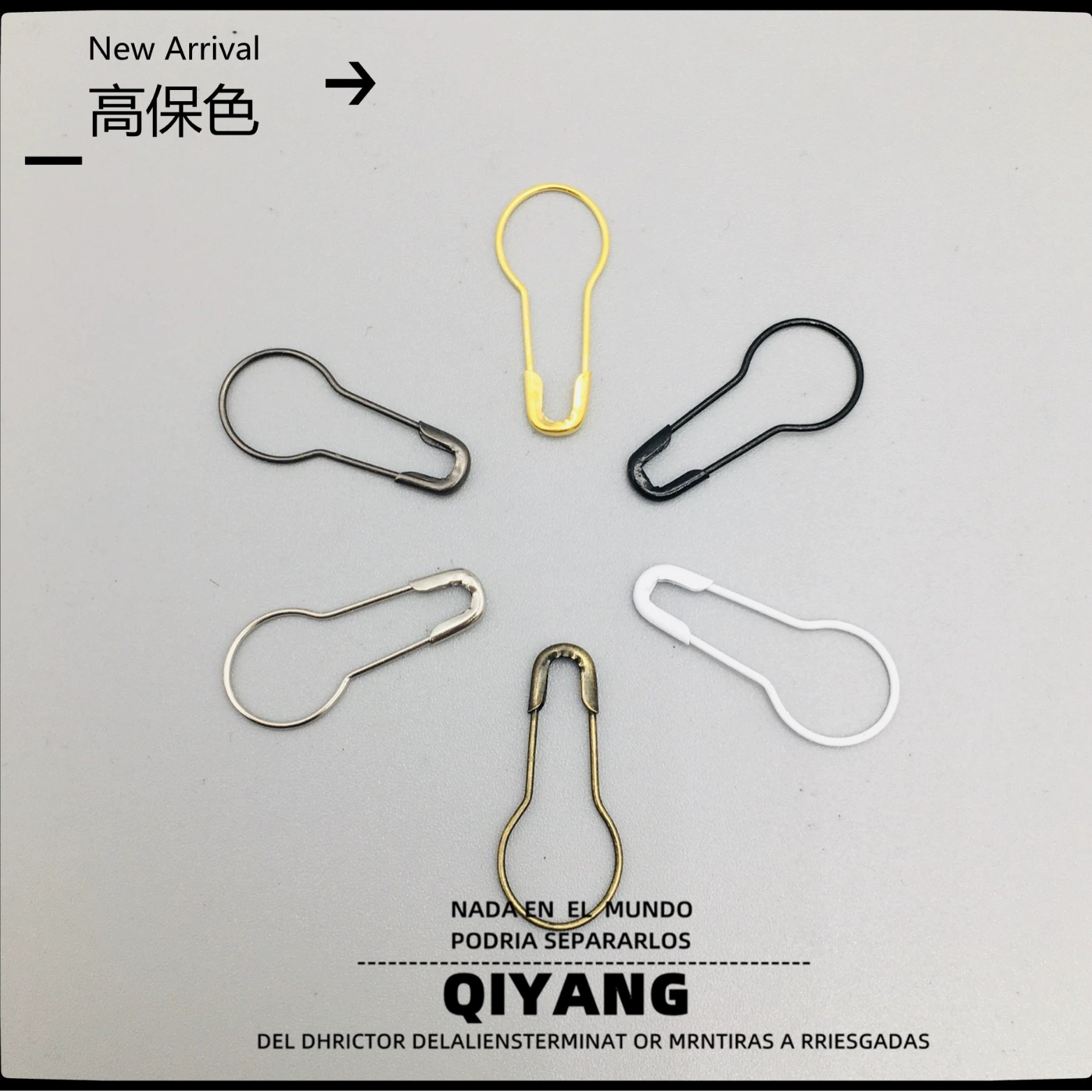 Аксессуары для одежды булавки золотой черный серебряный листинг железная булавка одежда булавка булавка форма тыквы безопасности