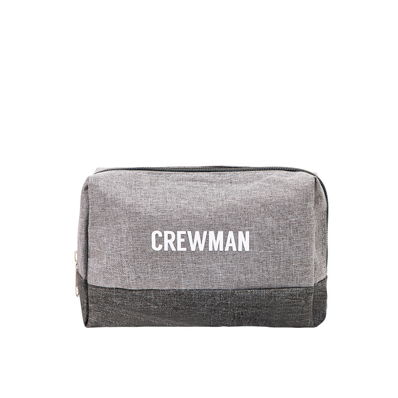 New Polyester Splicing Cosmetic Bag Large Capacity Portable Toiletry Bag Skin Care Product Storage Bag Airline Gift Bag