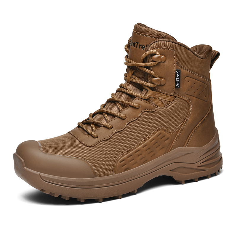 Nuevo otoño y invierno transfronterizos hombres y mujeres calentadores impermeables de montaña viajes al aire libre botas de senderismo ligeras zapatos de montaña antideslizantes