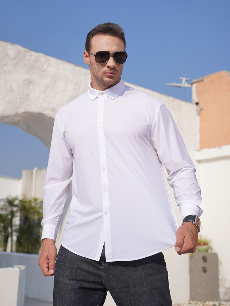 autumn solid colored big shirt