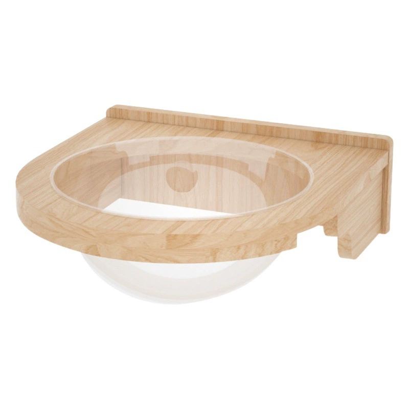 Pet Beiya стеклянная присоска стойка для скалолазания для кошек космическая капсула без перфорации настенная керамическая плитка из цельного дерева кошка настенный стол для прыжков для кошек гамак