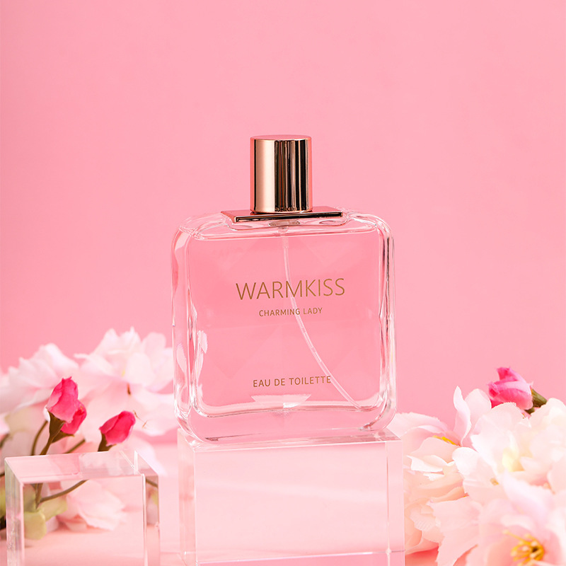 WARMKISS Ladies Charming Perfume para mujer de larga duración, fragancia ligera, fresca, flores y frutas, comercio exterior transfronterizo natural, venta al por mayor