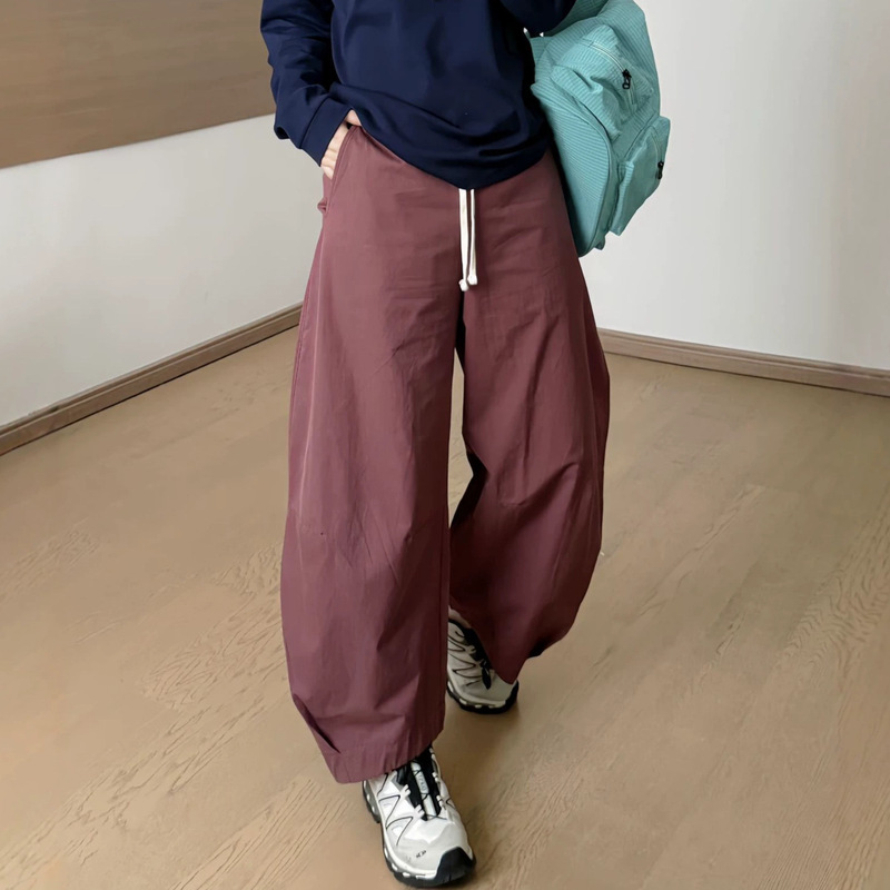 26 Autumn New Product: Sujia Mountain Series Outdoor Women's Loose-Fit Cotton-Like Versatile Straight-Leg Pants 2611 26 Autumn New Product: Sujia Mountain Series Outdoor Women's Loose-Fit Cotton-Like Versatile Straight-Leg Pants 2611