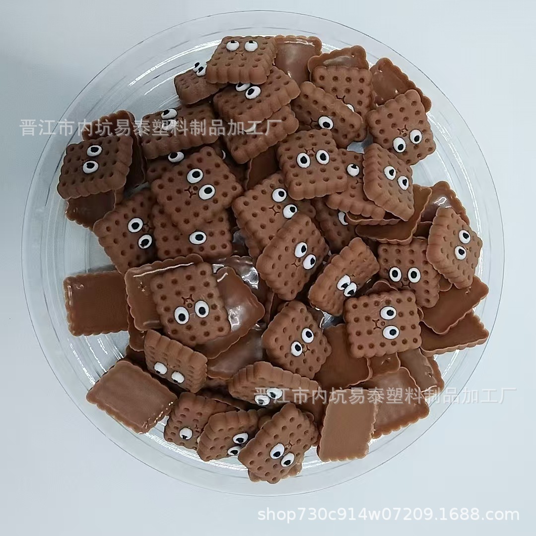 下駄クリエイティブフライドポテトビスケットアクセサリーかわいいスナックシリーズ靴花装飾取り外し可能なアクセサリー新しい