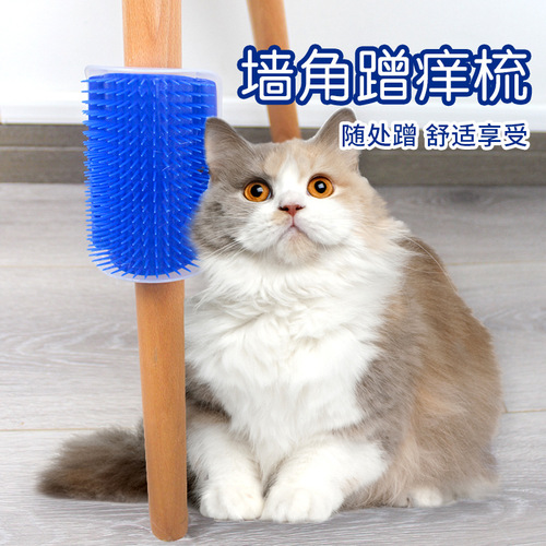 Cat comb, corner brush, cat scratching device, pet cat corner brush, pet hair brush 6