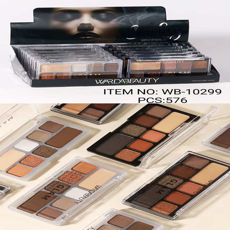 Nuevo comercio exterior transfronterizo perlado mate crema marrón color tierra paleta de sombras de ojos maquillaje spot al por mayor EYESHADOW