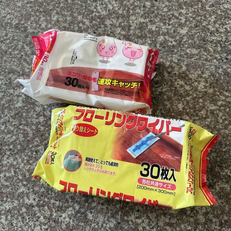 静電除塵紙が国境を越えて人気のある使い捨て無塵紙モップ機掃除紙床洗浄モップ粘着布|undefined
