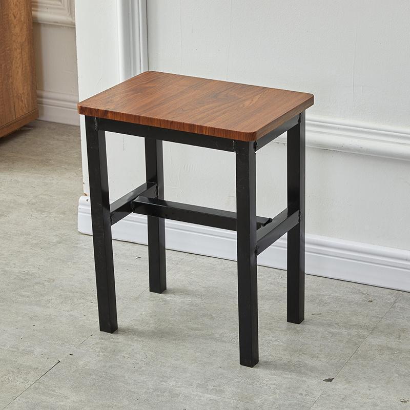 Taburetes de silla gruesa para estudiantes adultos taburetes altos para reuniones de dormitorio capacitación taburetes de comedor taburetes de color simple